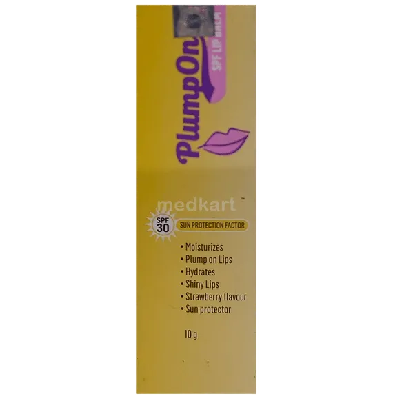 plump on spf lip balm 10 gm